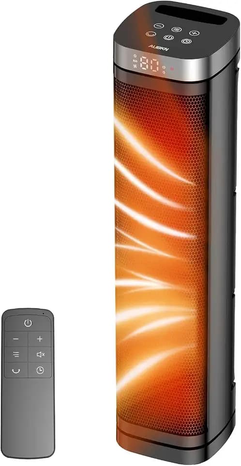 X-Large 1500W Electric Space Heaters for Indoor Use, 24 inches