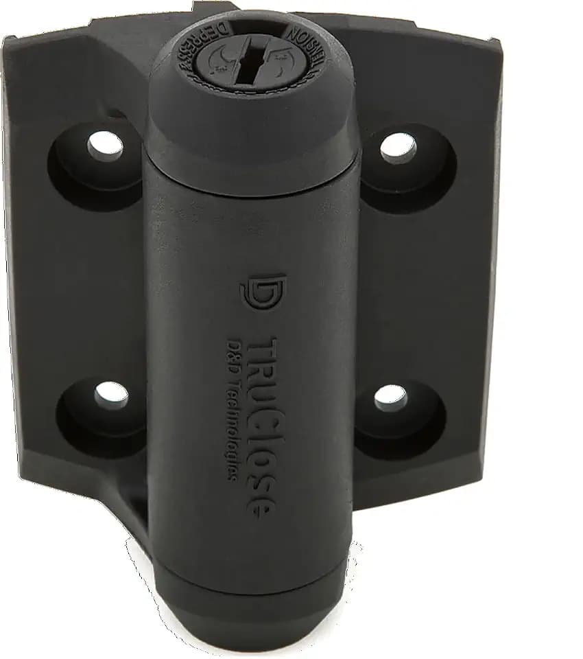 National Hardware TruClose Narrow Spring Hinge, 3-13/16" x 2-1/2", 2-Pack