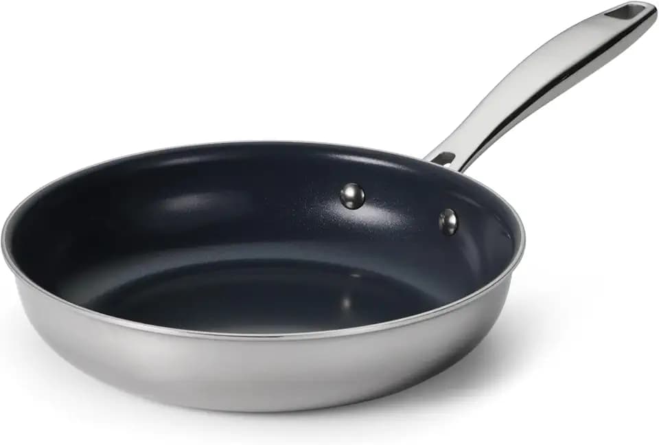 Tramontina Signature 8-Inch Tri-Ply Clad Stainless Steel Small Frying Pan