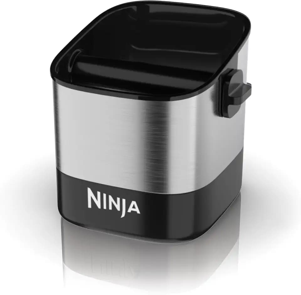 Ninja Luxe Café Knock Box, Holds 10 Double Shot Pucks, XSKKNOCKBOX