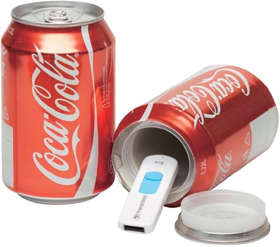 Geheimversteck/Safe in origineller Coca Cola-Dosenform