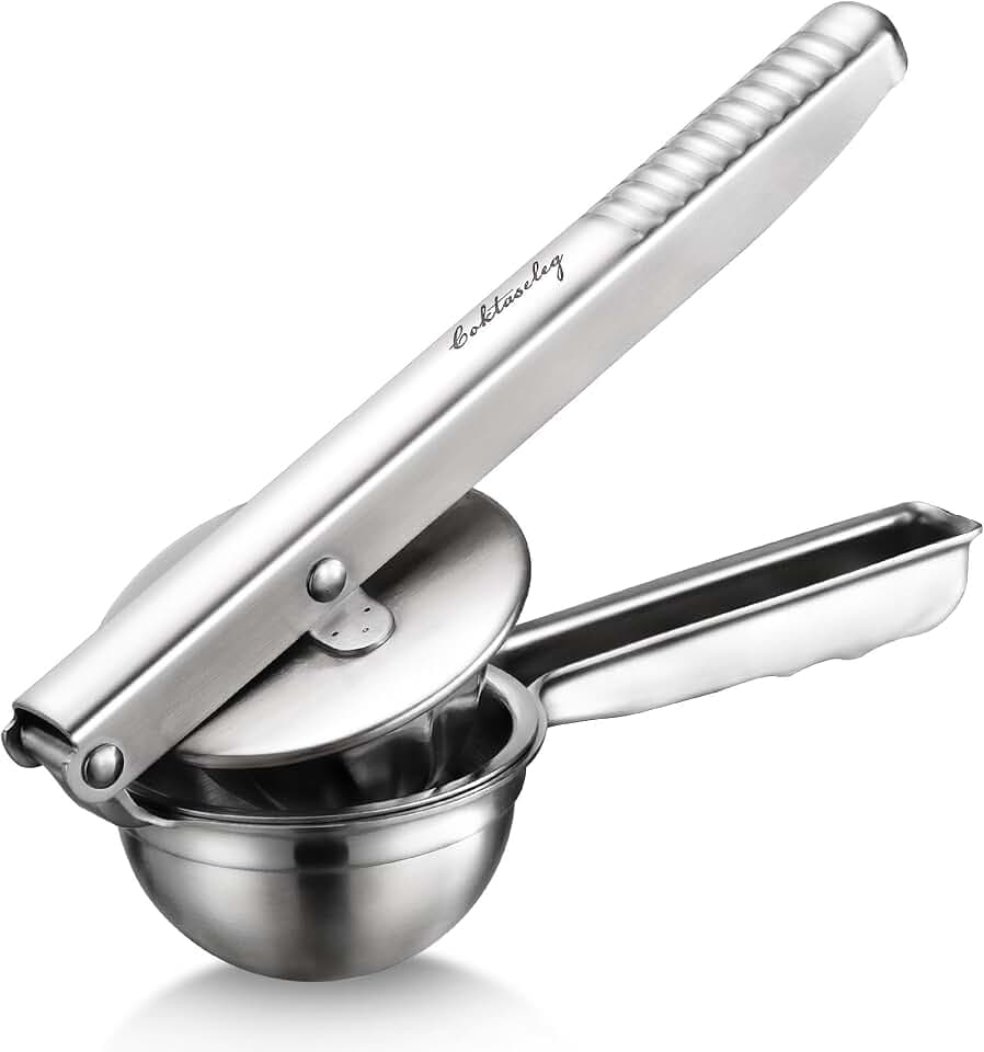 Lemon Squeezer, Heavy Duty 304 Stainless Steel Manual Citrus Press