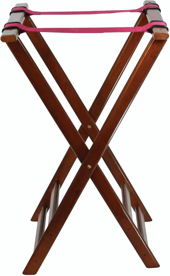 Winco 32" Folding Wood Tray Stand