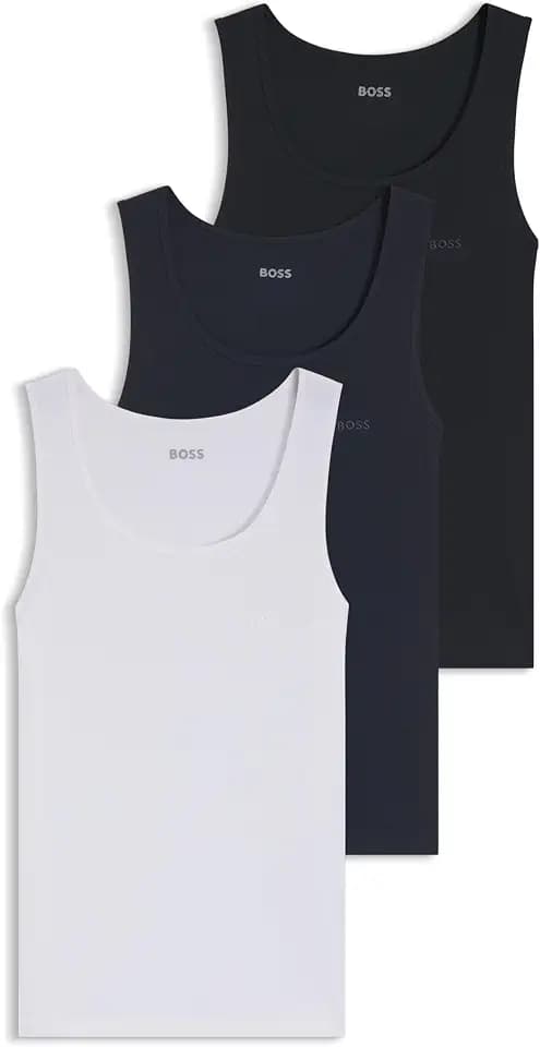 BOSS Herren T Urbanex-CargoLight Tapered-Fit Hose aus bügelleichter Stretch-Popeline