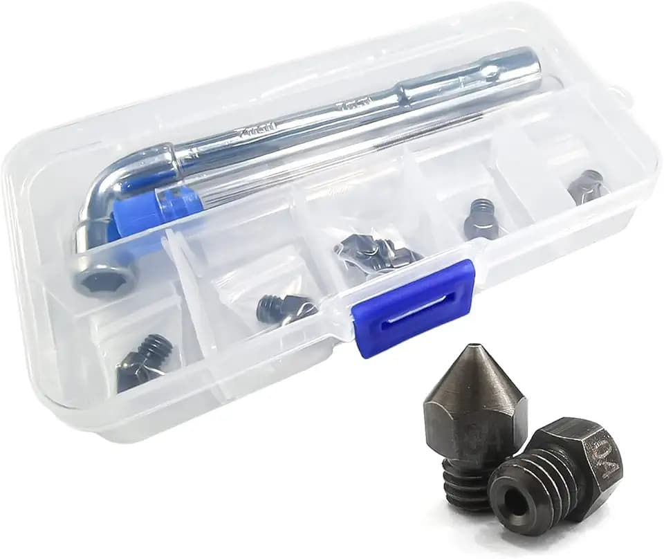 MK8 Nozzles Hardened Steel 3D Printer Extruders Nozzles 0.4mm