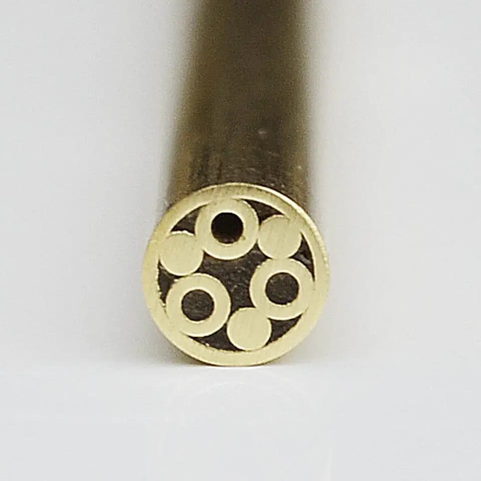 Mosaic Pin Pins Knife Handle Custom Knives Blank Blades Brass Copper Steel for Hunting Knives (3/16")