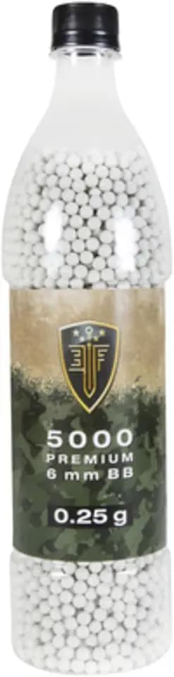 Elite Force Premium 6mm Airsoft BBS Ammo, .25 Gram, 2700 Count