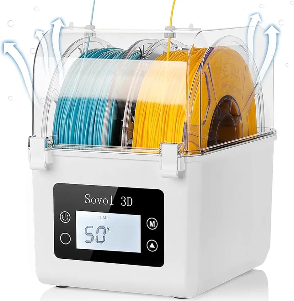 Sovol Filament Dryer 2026, SH01 Filament Dehydrator 3D Printer Spool Holder