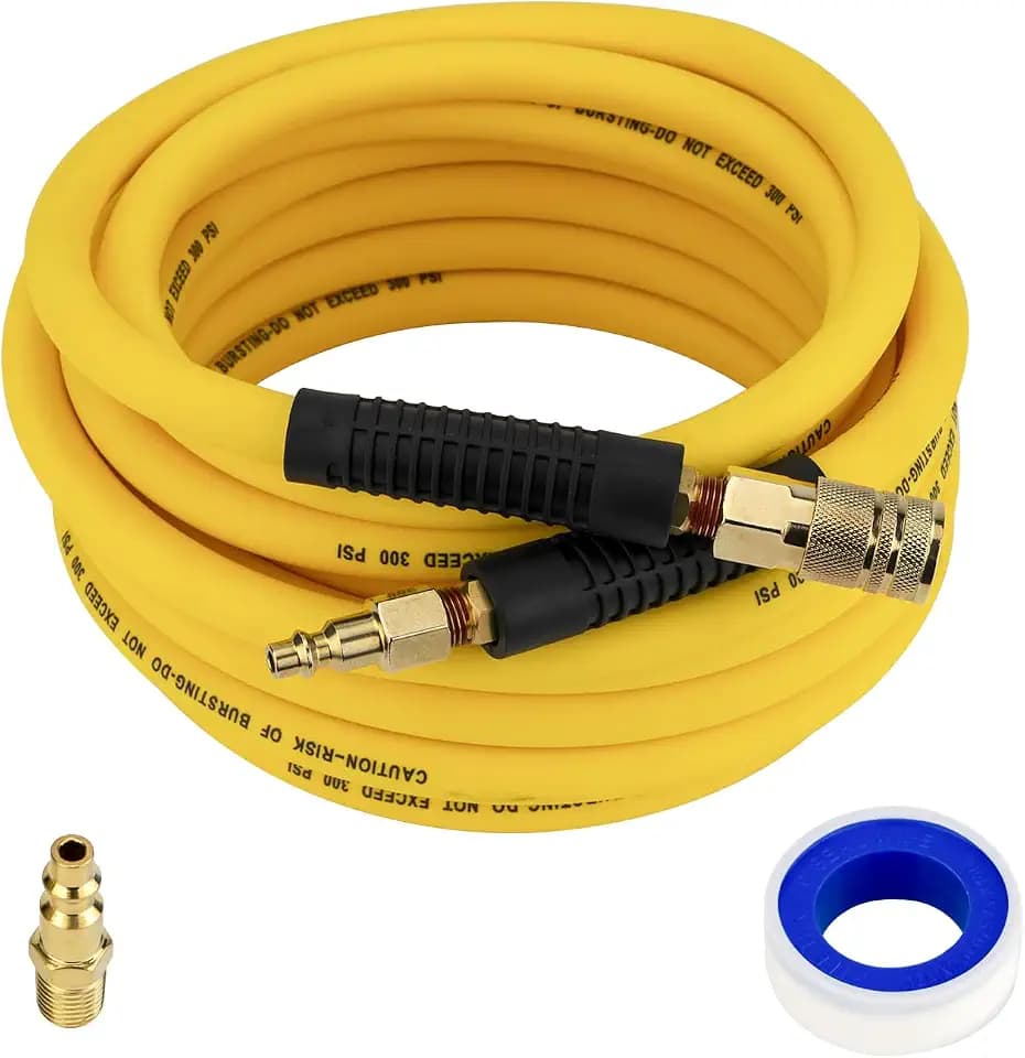 Hybrid Air Hose 3/8" x 25 FT, Air Compressor Hose