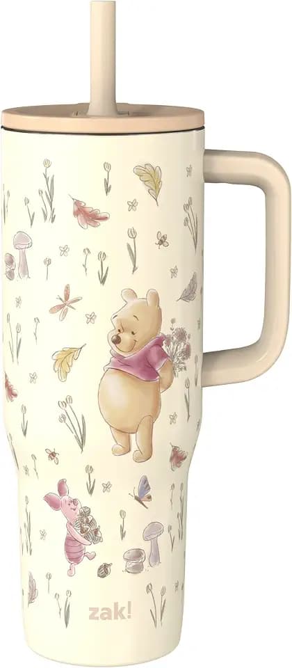 Zak Designs Winnie the Pooh 30oz Spill-Proof Insulated Travel Tumbler