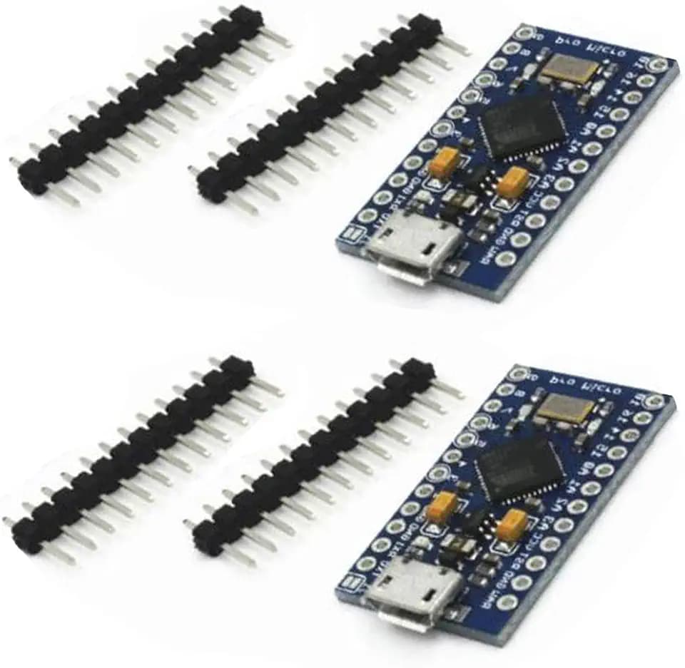 Hailege 2pcs Leonardo Pro Micro 5V/16MHz Bootloader Micro USB Leonardo Pro Micro kompatibel