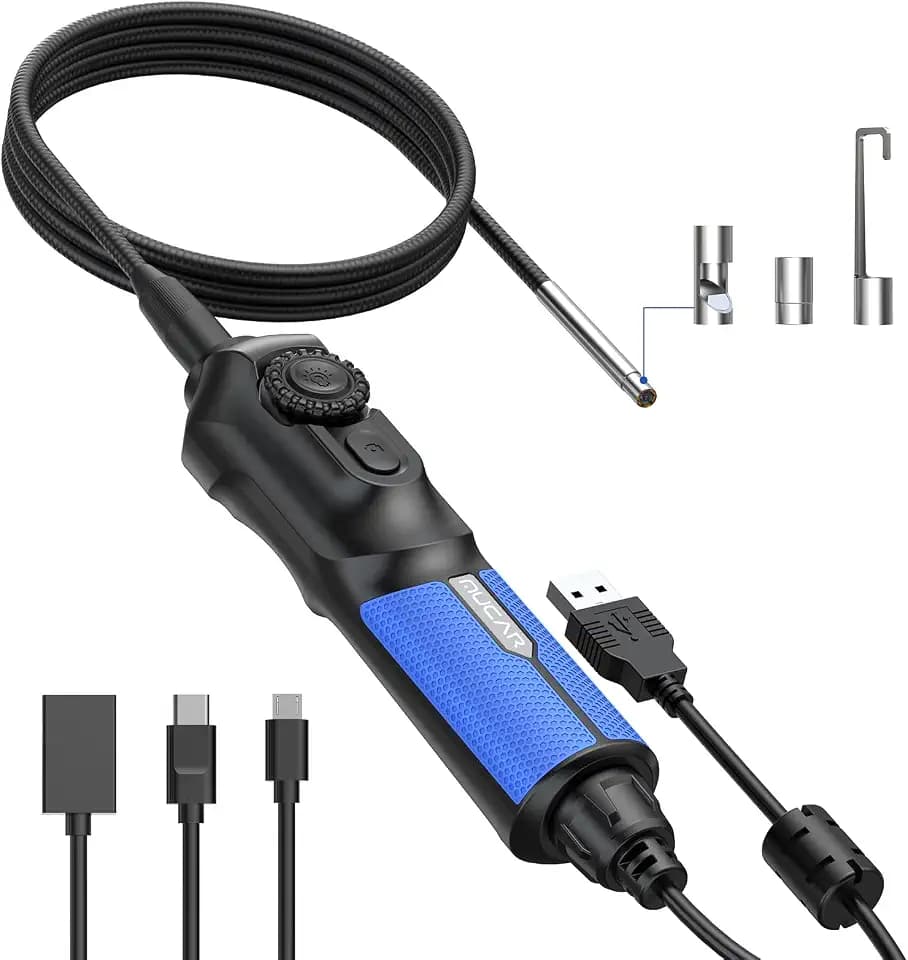 MUCAR E021 USB Endoscope Borescope, Compatible with PC and MUCAR Scanners