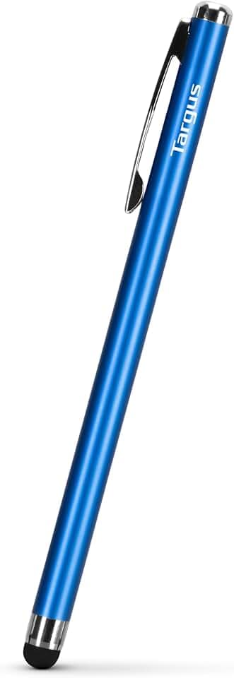 Targus Slim Stylus for Tablets and Smartphones, Metallic Blue (AMM1203US)