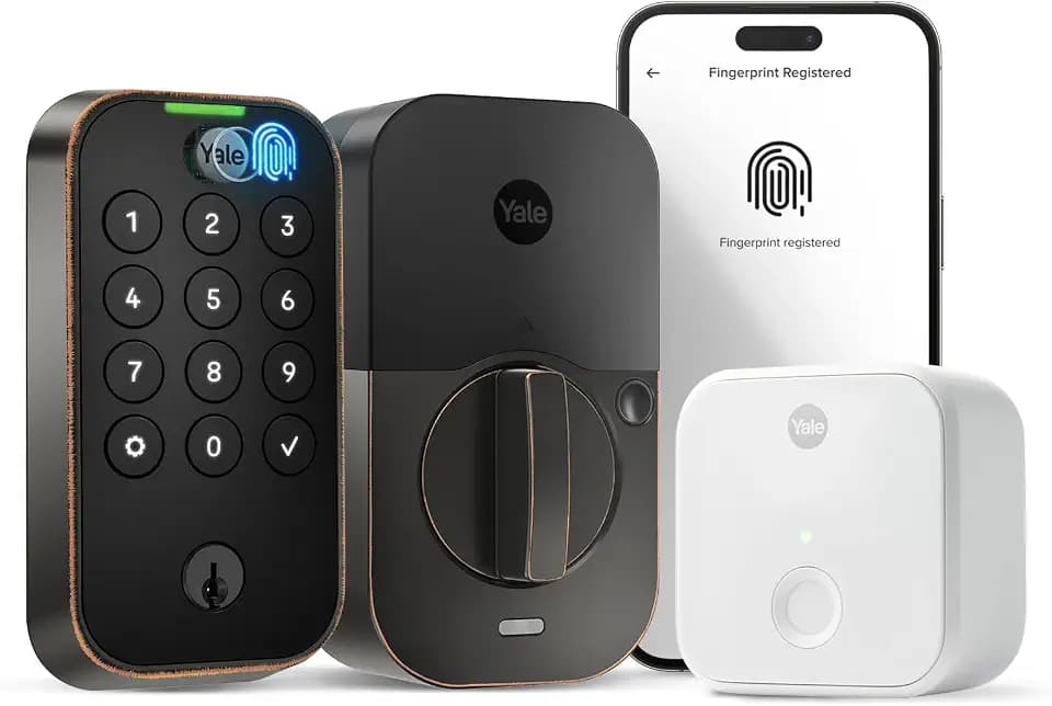 Yale Assure Lock 2 Touch Fingerprint Deadbolt w/Wi-Fi, Oil Rubbed Bronze
