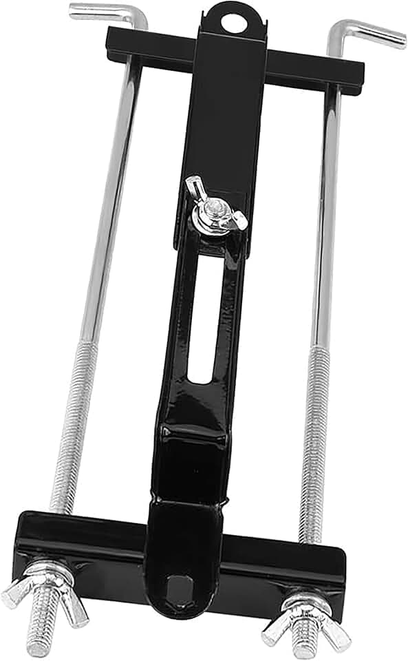 WANGCL Universal-Batteriehalter mit Verstellbarer Querstange, 27 cm, Batterieniederhalter, Autobatterie-Halter mit J-Bolt-Stil, Kfz-Ersatz für Auto, SUVs, Wohnmobile