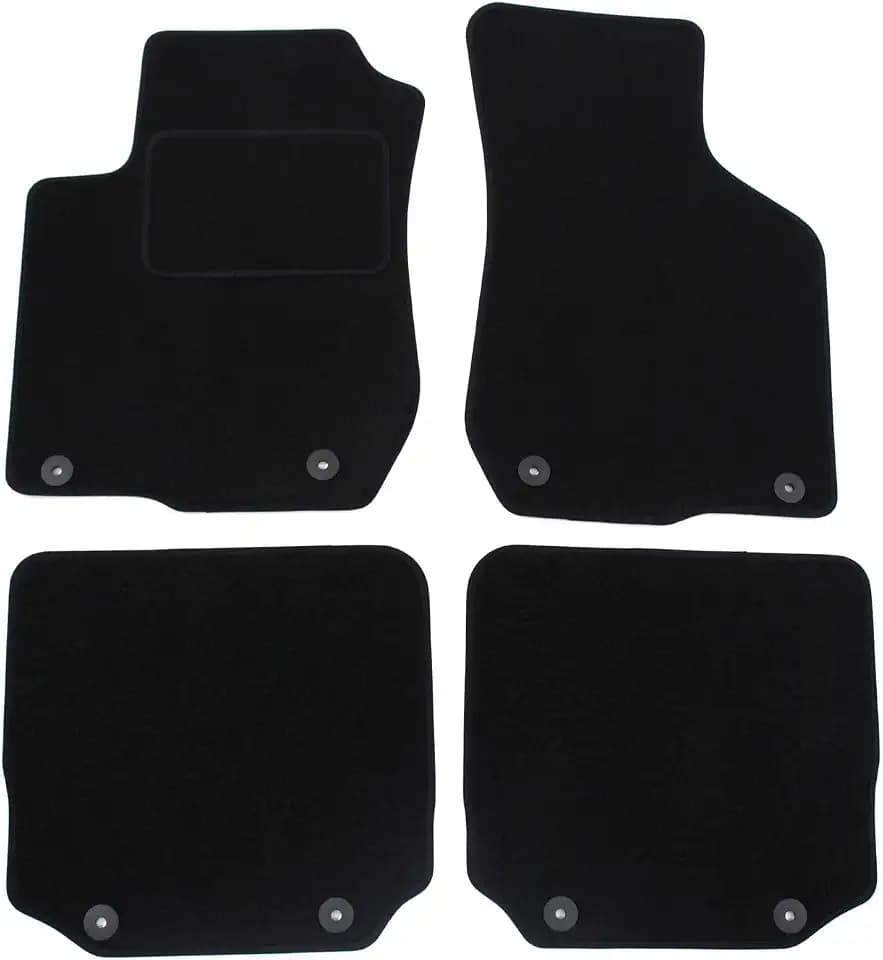 J&J AUTOMOTIVE Velours Fußmatten Audi A3 8L 1996-2003 Maßgefertigt