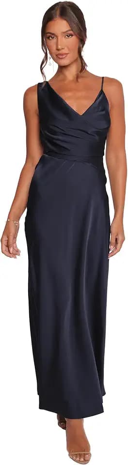 Petal & Pup Women's Anela Asymmetric Midi Dress