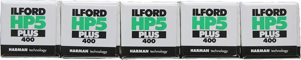 Ilford HP5 Plus Rollfilm 120, 5 Rollen