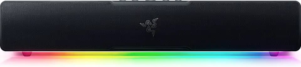 Razer Leviathan V2 X - PC-Gaming-Soundbar (mit Full-Range-Treibern, Kompaktes Format, Stromversorgung und Audio per USB Typ C, Bluetooth 5.0, Chroma RGB) Schwarz