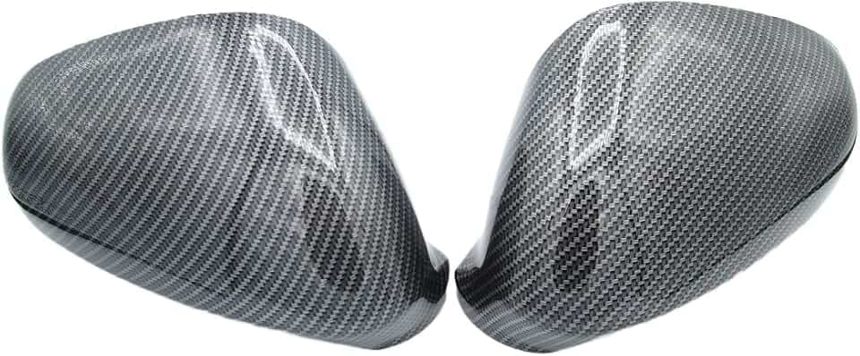 PAAR SPIEGELKAPPEN IN CARBON-OPTIK NEUE RÜCKSPIEGELABDECKUNGEN IN CARBON-EFFEKT