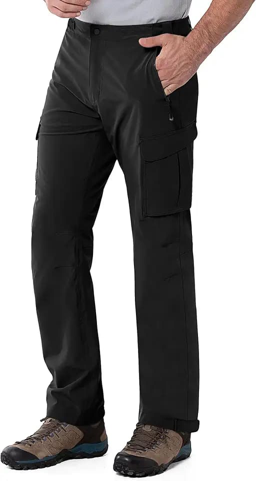 33,000ft Men's Rain Pants Waterproof Overall Hiking Pants