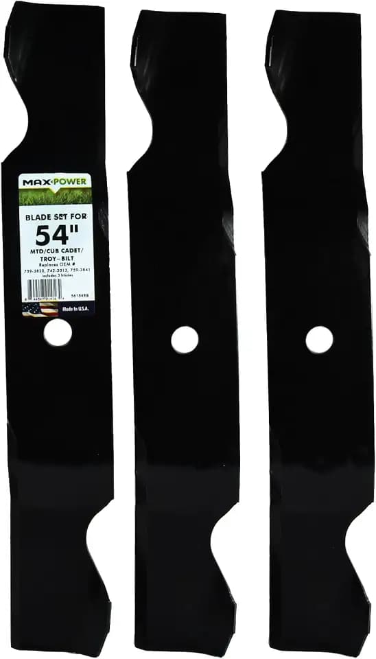 MaxPower 561549B USA MADE 3 Blade Set