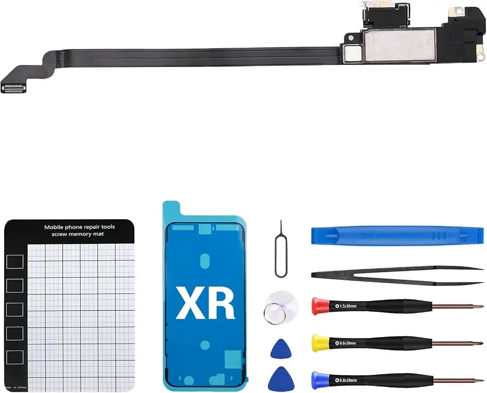 for iPhone XR Ear Speaker Replacement OEM Repair Earpiece Kit