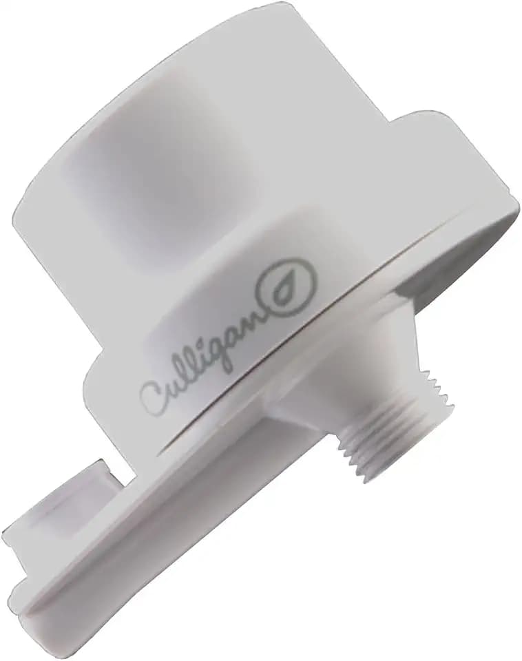 Culligan ISH-100 Inline Showerhead Filtration Attachment with Filter, 10,000 Gallon, White