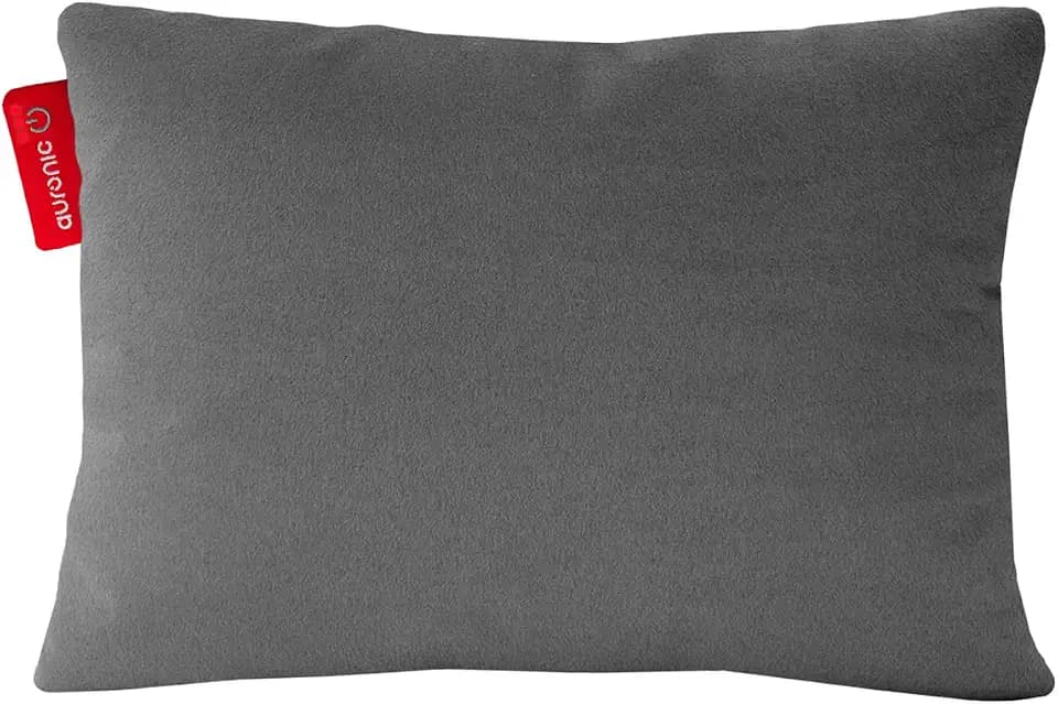 Auronic Heizkissen Kabellos - Wärmekissen mit Akku - Kabelloses Kissen mit Abschaltautomatik - Elektrisches - Beheizbares - Infrarot - Aufladbar - Für Rücken - 45x60cm