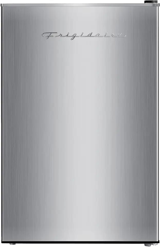 Frigidaire EFR321-AMZ 3.1 cu ft Stainless Steel Mini Fridge, Perfect for Home or The Office, Platinum Series