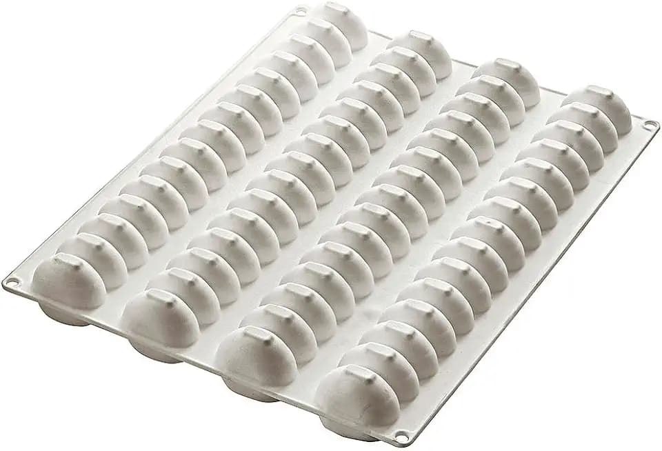 Silikomart "Modular Flex Infinity" Silicone Mold with 4 Channels, Each 14.76 Inch x 1.85 Inch x 1.57 Inch High