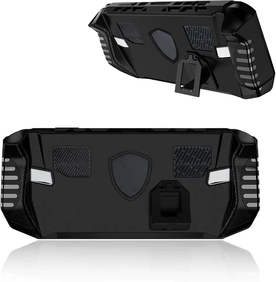 Schutzhülle für MSI Claw A8 BZ2EM Retro-Handheld-Videospielkonsole, langlebige, umweltfreundliche TPU-Schutzhülle, präzise Aussparungen, stoßfestes Design und angenehme Haptik, Schwarz