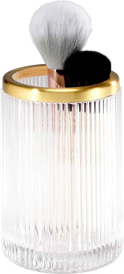 Nicole Miller - Bathroom Tumbler, Holds Makeup Brushes, Razors & More