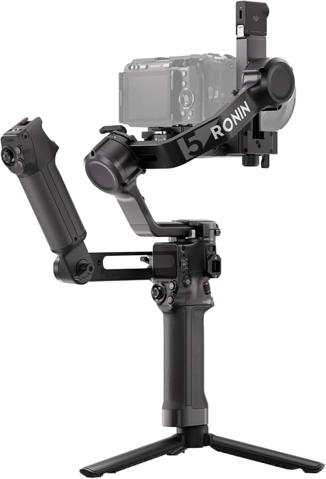 DJI RS 5 Combo, Gimbal Stabilisator für Kameras, Canon/Sony/Nikon/Fujifilm