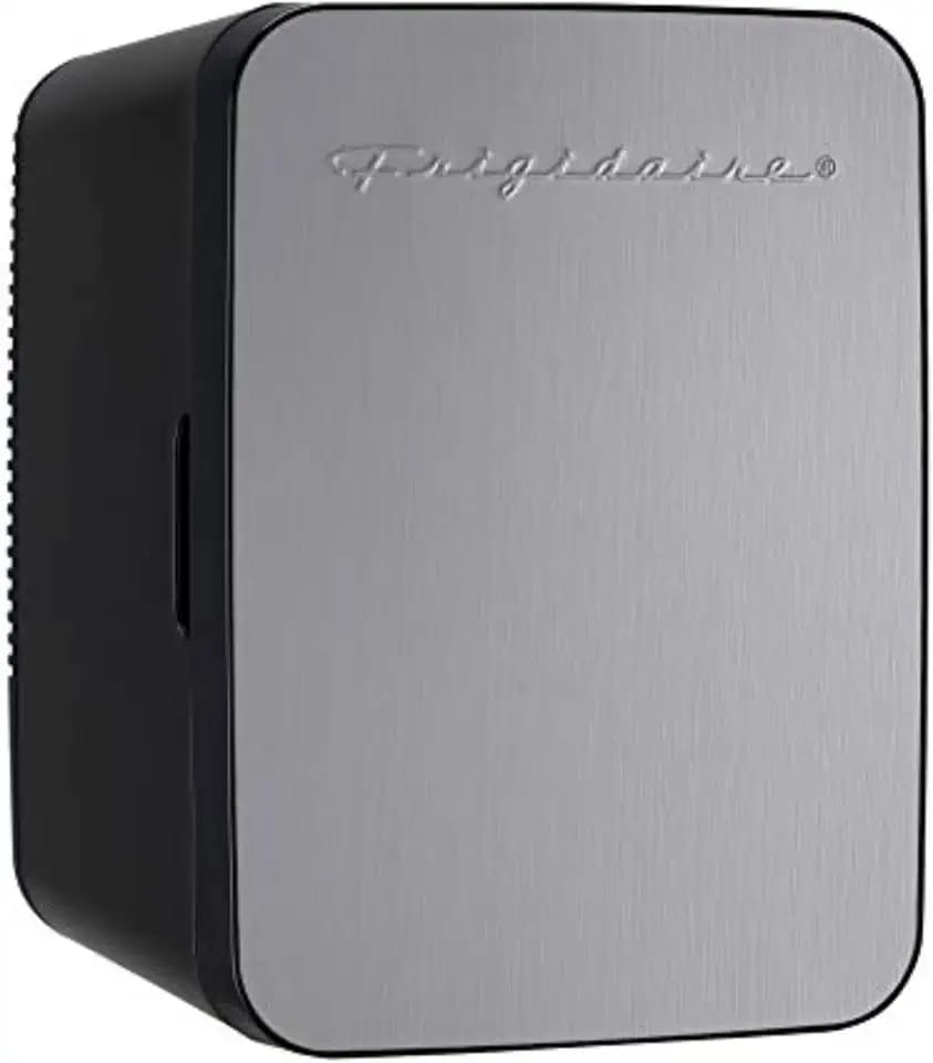 Frigidaire Portable 10L, 15-can Mini Fridge Brushed Stainless Rugged Refrigerator, EFMIS188-SS