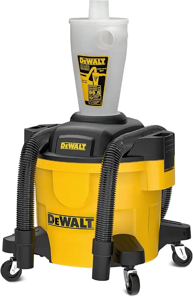 DEWALT 6 Gallon Dust Separator for Wet/Dry Shop Vacuums,DXVCS002