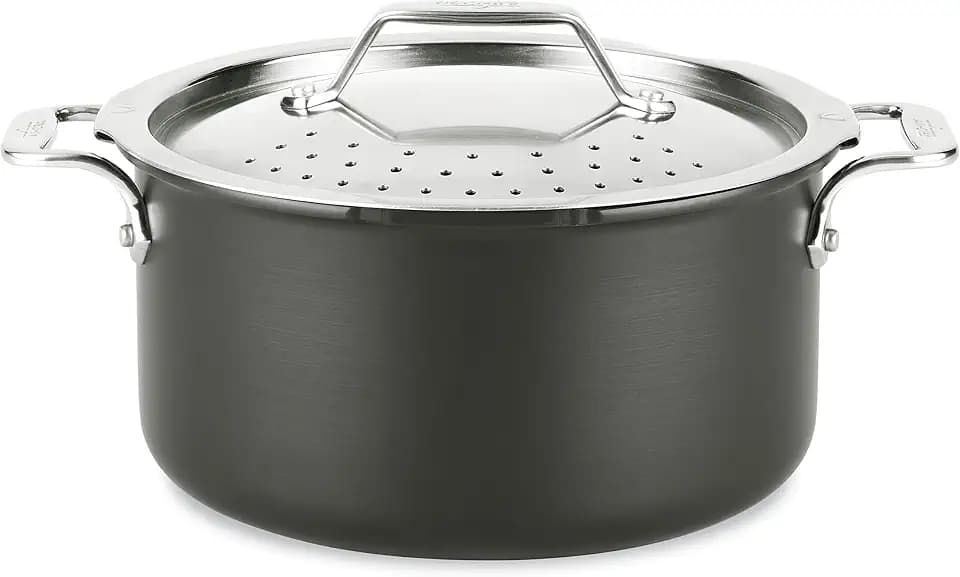 All-Clad Simply Strain Nonstick 6 Qt. Multipot with Straining Lid