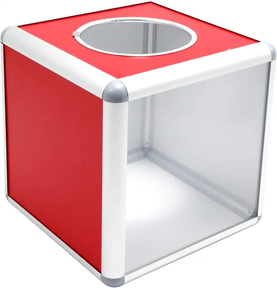 Multifunctional Lottery Box for Business Meetings, Fundraising Events, Easy-access Opening