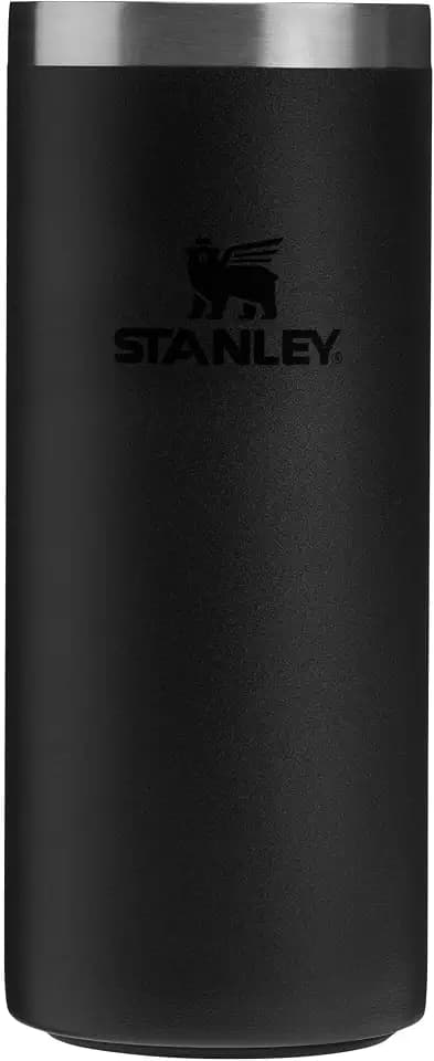 Stanley Everyday Can Cooler Cup 10 oz Slim | Beer, Seltzers, Soda, and Energy Drinks | Doubles as Tumbler | Insulated Stainless Steel Drink Holder | BPA-Free | Black 2.0