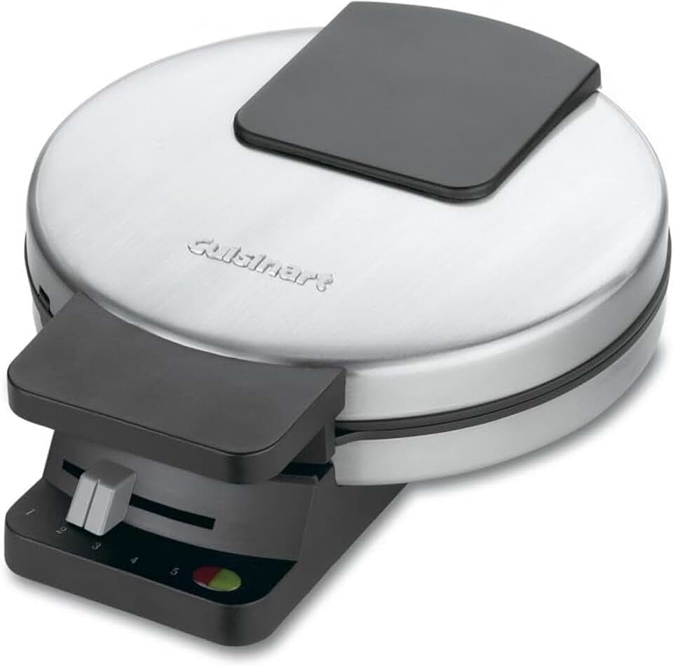 Cuisinart Waffle Maker, 5-Setting Browning Control, Stainless Steel