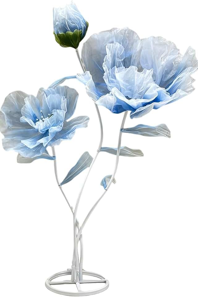 5.5 Ft Artificial Silk Flower, Giant Flowers for Wedding Background Decor