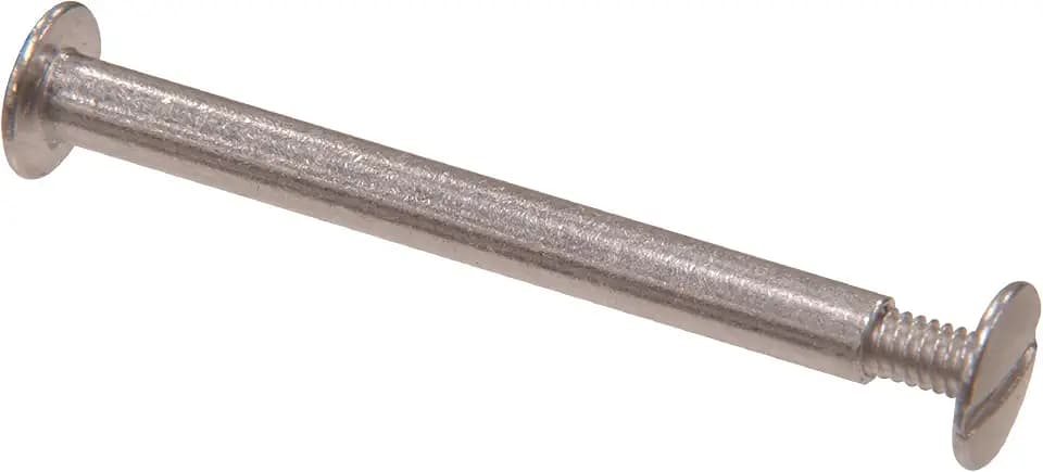 Hillman Aluminum Binding Posts with Screws, 2 Inch Chicago Screw, 10 Pack