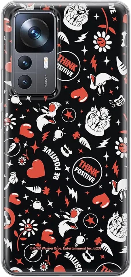 ERT GROUP Handyhülle für Xiaomi 12T/ 12T pro/ K50 Ultra Original und offiziell Lizenziertes Looney Tunes Muster 027 optimal an die Form des Handy angepasst, hülle aus TPU