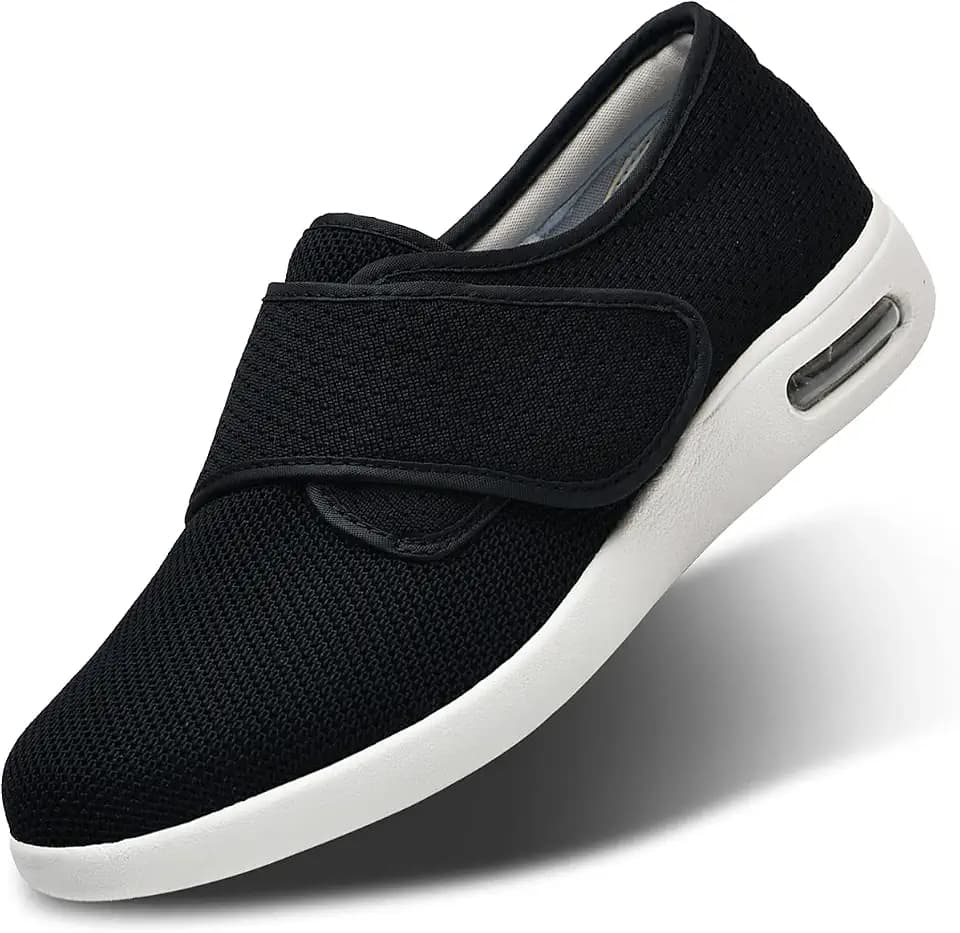 Women Diabetic Shoes, Outdoor Walking Sneakers, Extra Wide Width