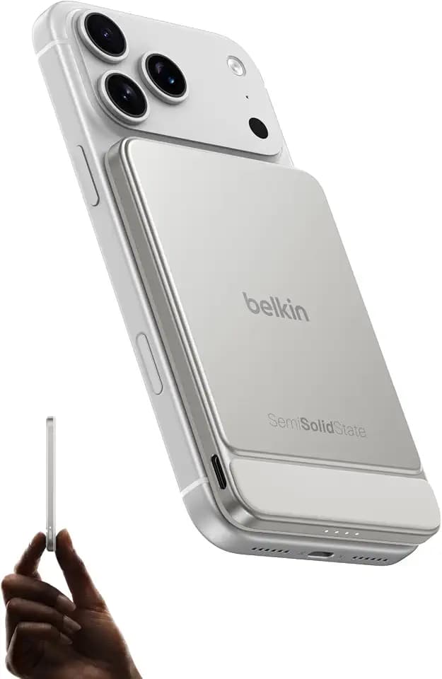 Belkin UltraCharge Pro Semi-Solid-State Magnetische Powerbank 5000mAh