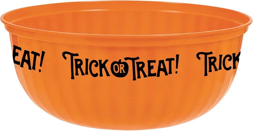 Party City Trick or Treat Bowl 6 Count Kit