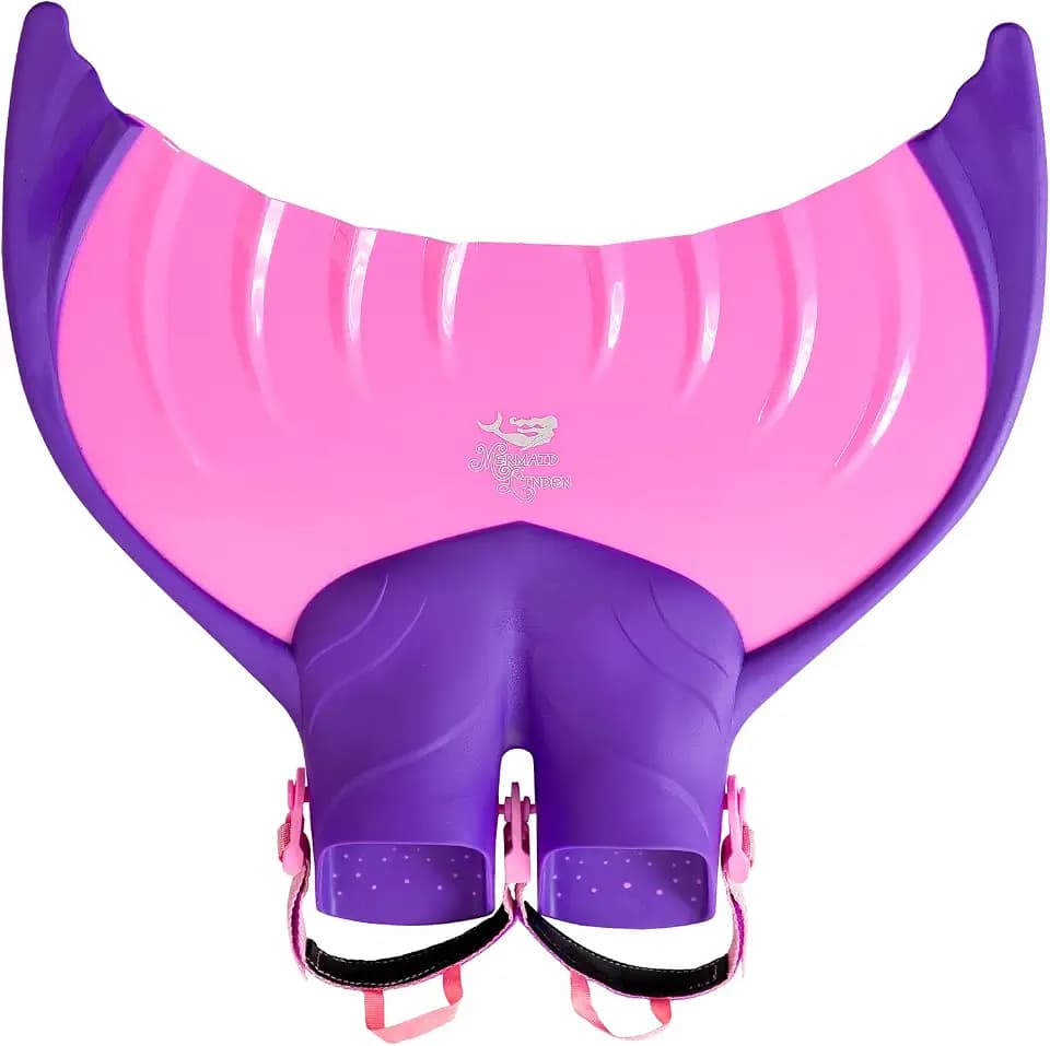 Body Glove Mermaid Linden Monofin, One Size, Purple/Blue
