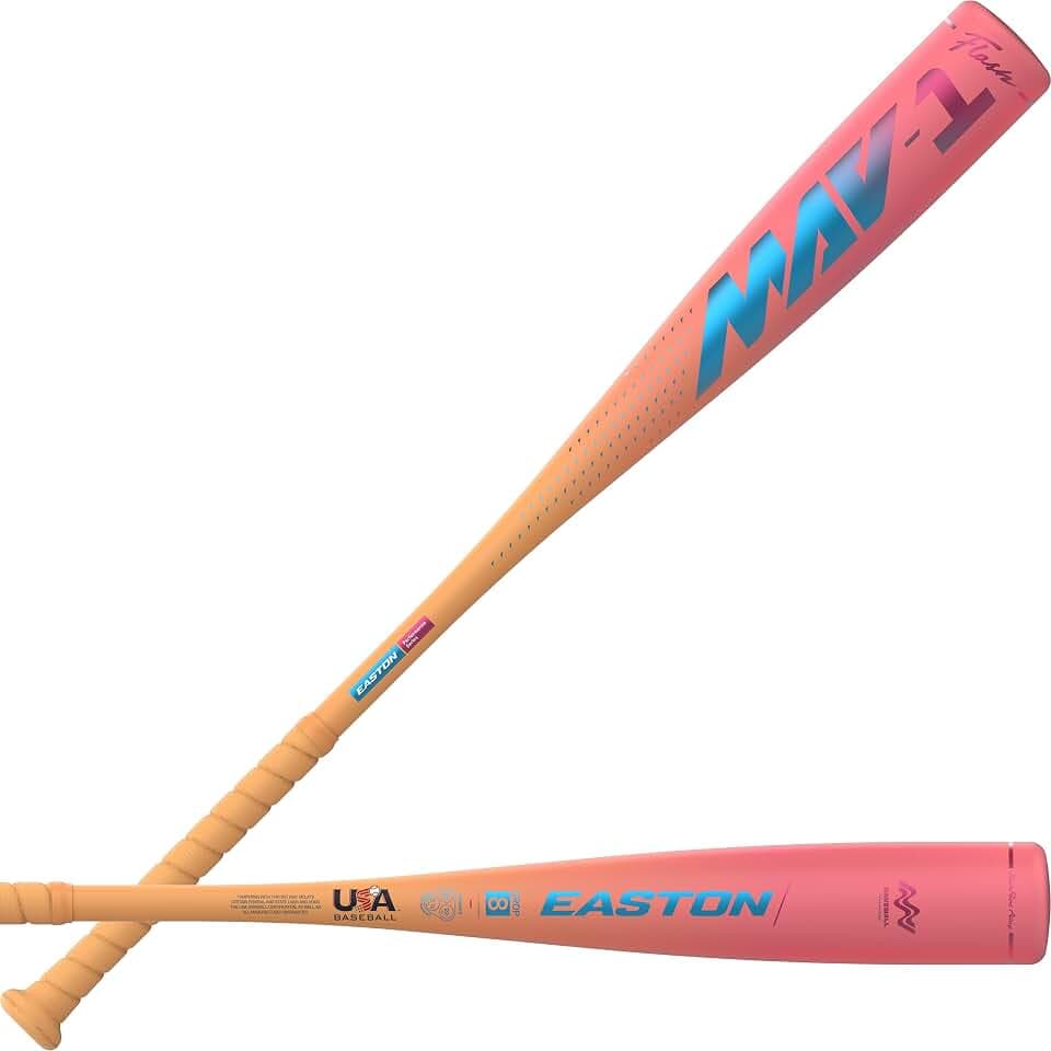 Easton | 2026 | MAV1 Flash Baseball Bat | USA | -11 / -8 | 1 Pc. Alloy
