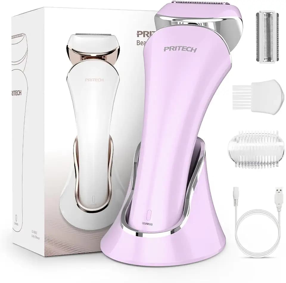 Electric Razor for Women’s Wet & Dry Electric Shaver for Legs & Body Shaver