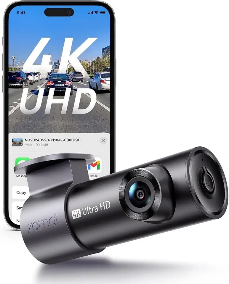 70mai M310 Plus 4K Dashcam, Dashcam Auto Vorne mit 24/7 parküberwachung